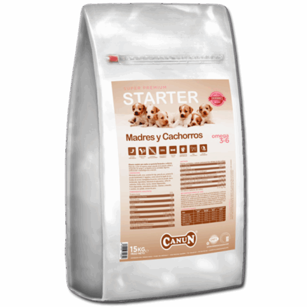 Canun Starter 15kg profesjonalna karma dla szczeniąt i suk karmiących